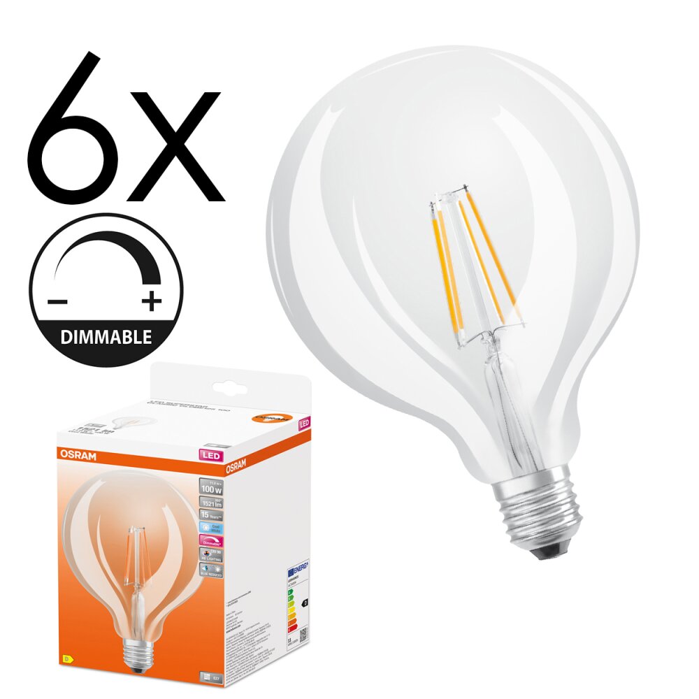 E27 LED 11 Watt neutraal wit dimbaar 1521 Lumen main product photo