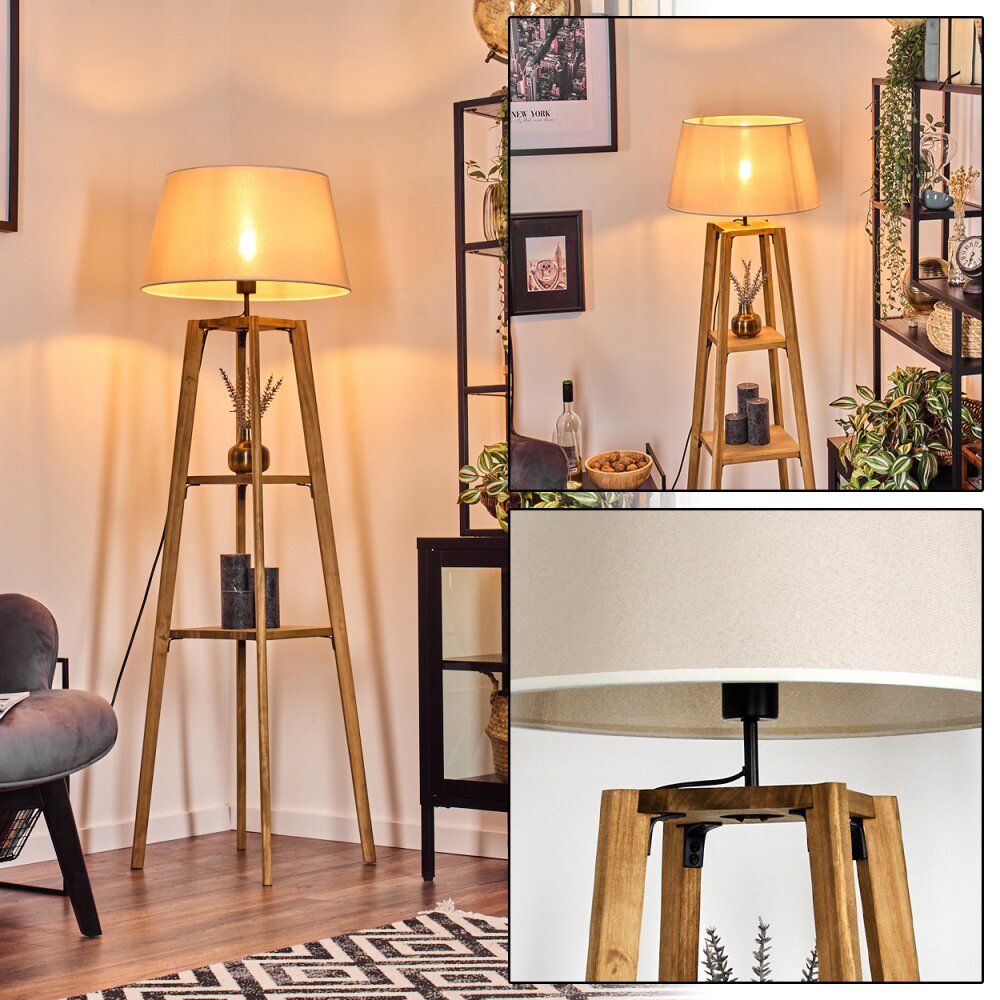 Bassagoda Staande lamp Natuurlijke kleuren, 1-licht main product photo