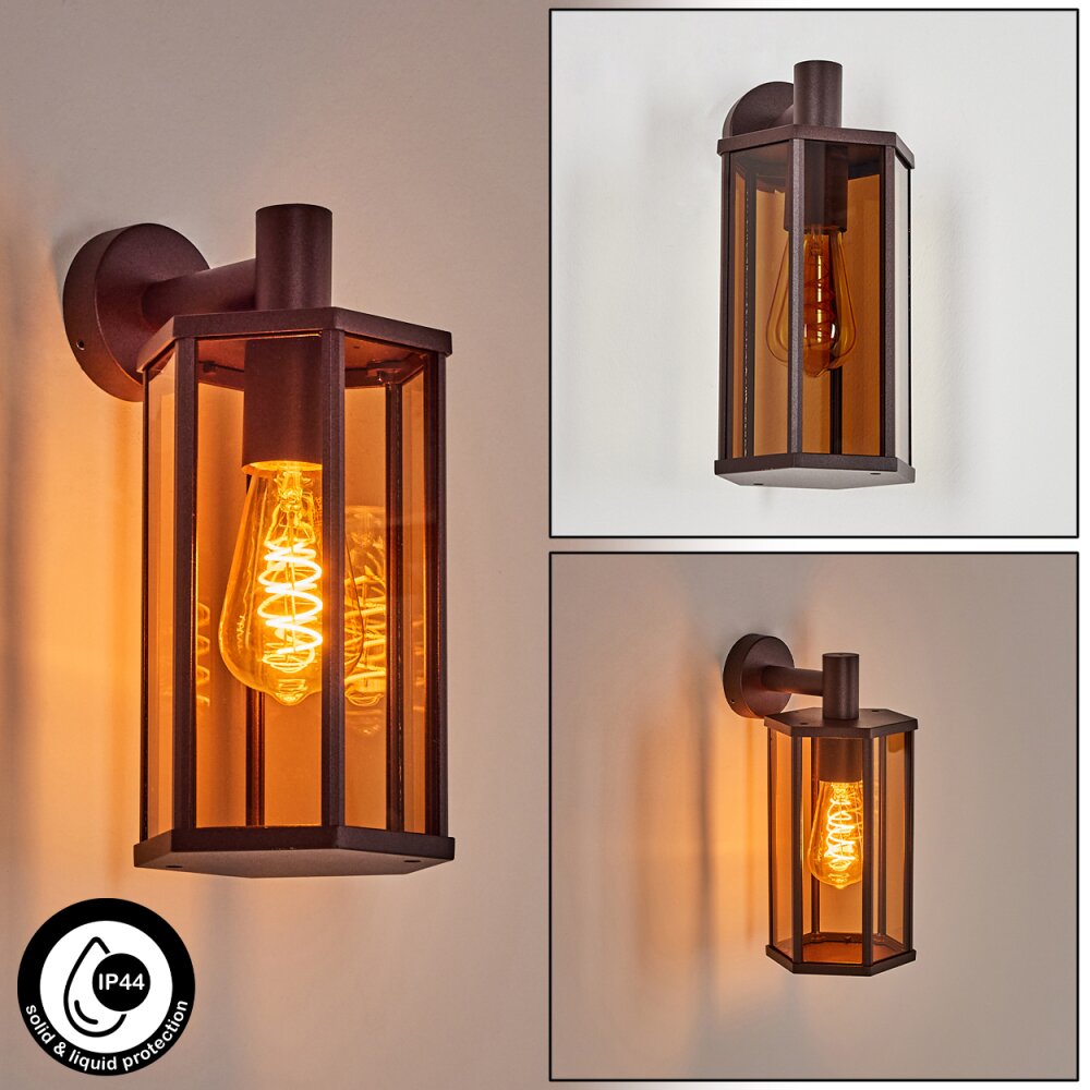 Monfanim Wandlamp voor buiten Roest, 1-licht main product photo