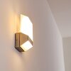 Clear Buiten muurverlichting LED Nikkel mat, 1-licht