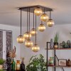 Chehalis Plafondlamp, Kogellampje Amber, 9-lichts