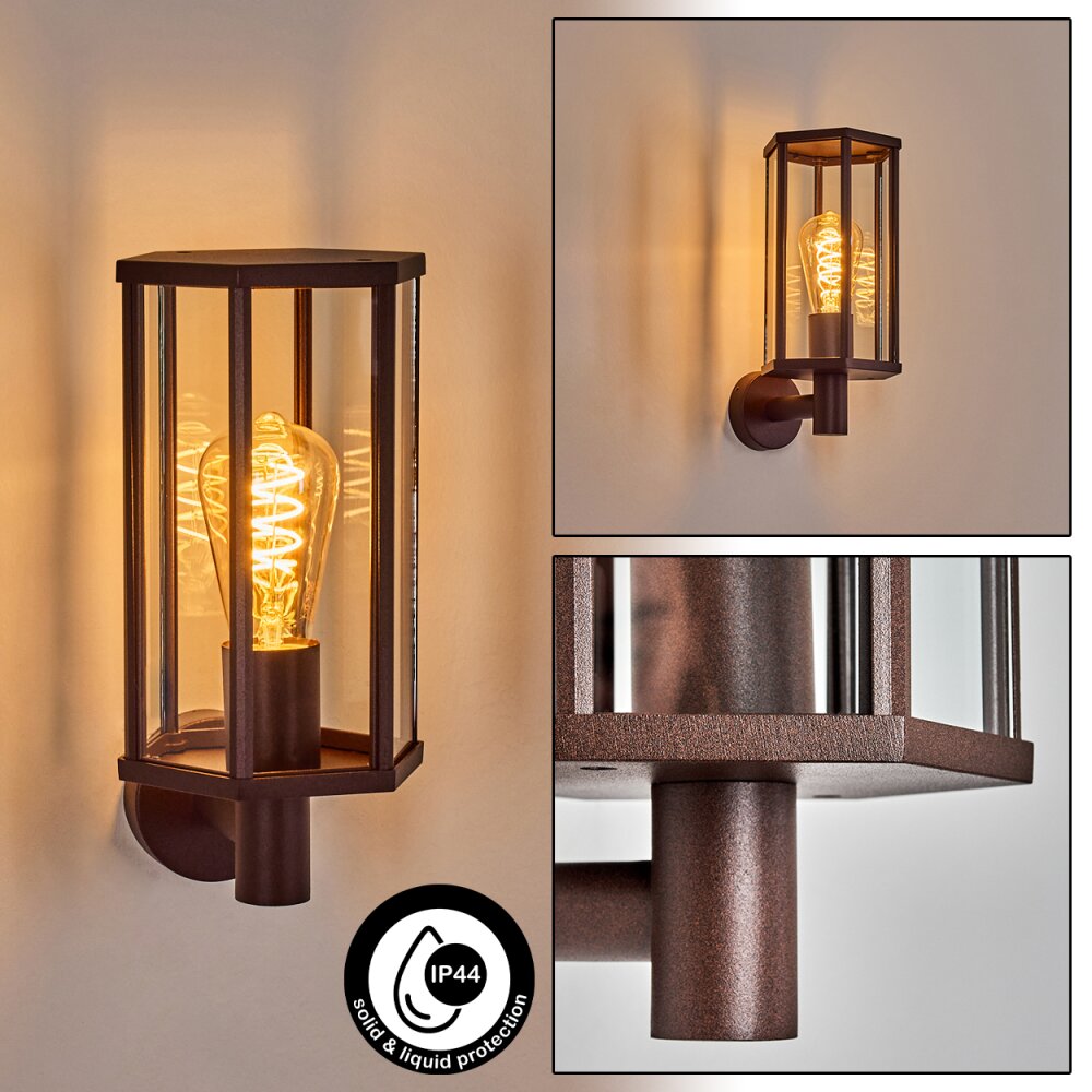 Monfanim Wandlamp voor buiten Roest, 1-licht main product photo