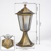 Loria Plint licht Bruin, Goud, 1-licht