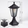 Loria Plint licht Zwart, 1-licht