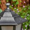 Loria Pad licht Zwart, Zilver, 1-licht