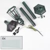 Loria Buitenlicht, Pad licht Groen, Zwart, 1-licht, Bewegingsmelder