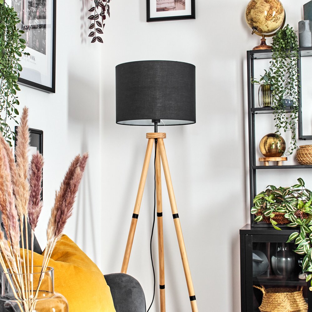 Bassagoda Staande lamp Natuurlijke kleuren, 1-licht