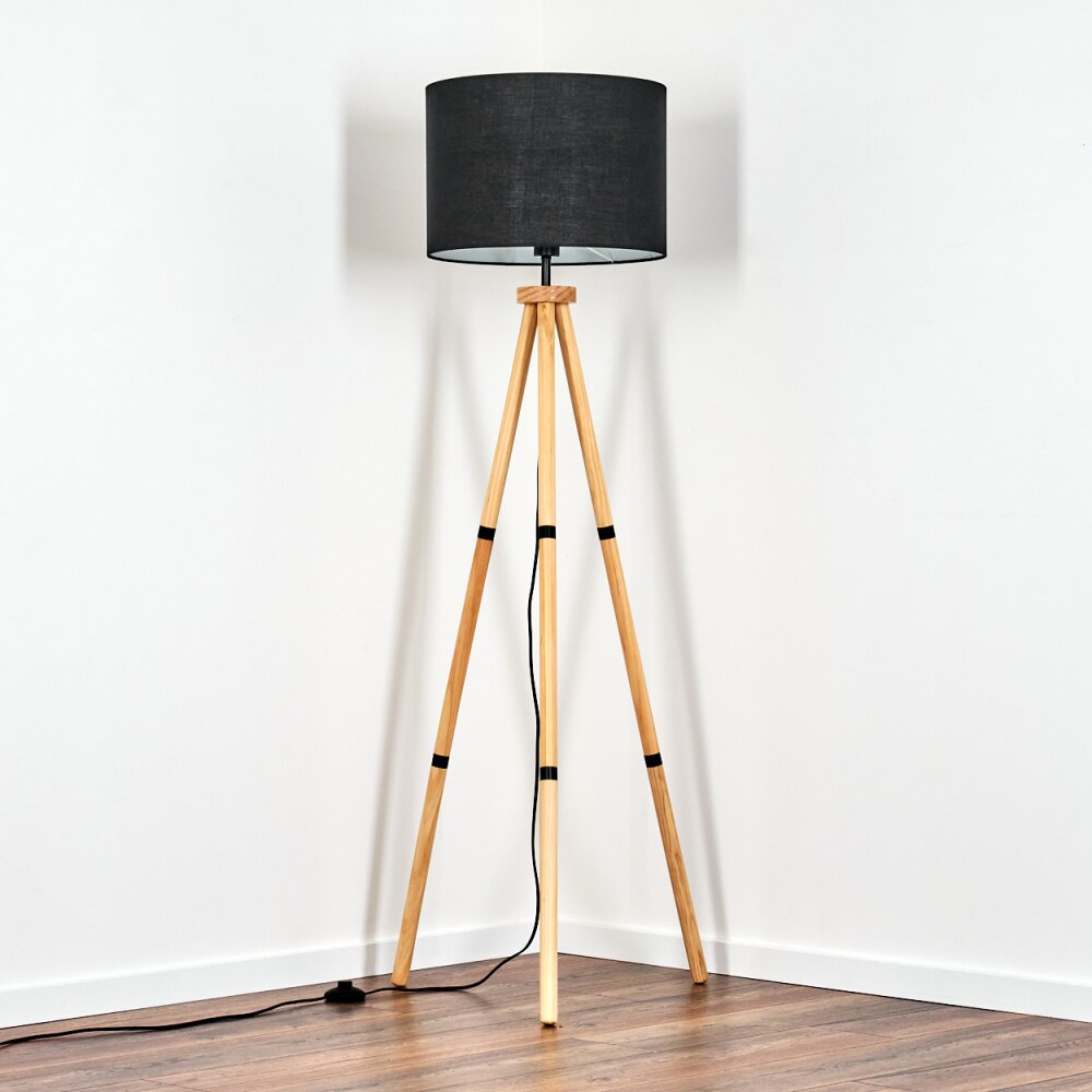 Bassagoda Staande lamp Natuurlijke kleuren, 1-licht