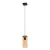 Eglo NAFFERTON Hanger Natuurlijke kleuren, Zwart, 1-licht