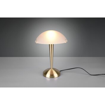 Reality Pilz 2 Tafellamp Messing, 1-licht Reality Pilz 2 Tafellamp Messing, 1-licht