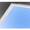 Lichten Direct FLAT Plafondlamp, Paneel LED Wit, 1-licht, Afstandsbediening, Kleurwisselaar