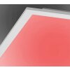 Lichten Direct FLAT Plafondlamp, Paneel LED Wit, 1-licht, Afstandsbediening, Kleurwisselaar