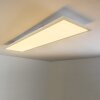 Deckenleuchte Plafondlamp, Paneel LED Wit, 1-licht, Afstandsbediening, Kleurwisselaar