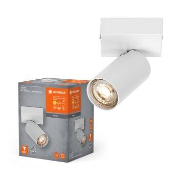 Ledvance Spot Plafondlamp LED Wit, 1-licht Ledvance Spot Plafondlamp LED Wit, 1-licht