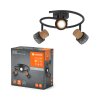 Ledvance Spot Plafondlamp, Plafondspot LED Zwart, 3-lichts