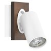 Ledvance Spot Plafondlamp, Plafondspot LED houtlook, Wit, 1-licht