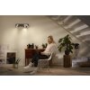 Ledvance Spot Plafondlamp, Plafondspot LED houtlook, Wit, 3-lichts