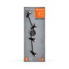 Ledvance Spot Plafondlamp LED Zwart, 4-lichts