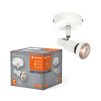 Ledvance Spot Plafondlamp LED Wit, 1-licht Ledvance Spot Plafondlamp LED Wit, 1-licht