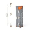 Ledvance Spot Plafondlamp, Plafondspot LED Wit, 3-lichts