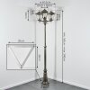 Anfei Buitenlicht, Kandelaar, Pad licht Goud, Zwart, 3-lichts