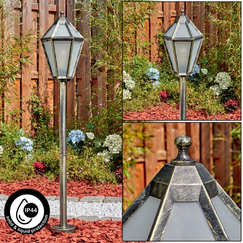 Falfosa Buitenlicht, Pad licht Goud, Zwart, 1-licht main product photo