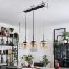 Gastor Hanglamp, Kogellampje Amber, Duidelijk, 3-lichts