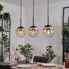 Gastor Hanglamp, Kogellampje Amber, Duidelijk, 3-lichts
