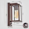 Tourega Wandlamp voor buiten, 1-licht