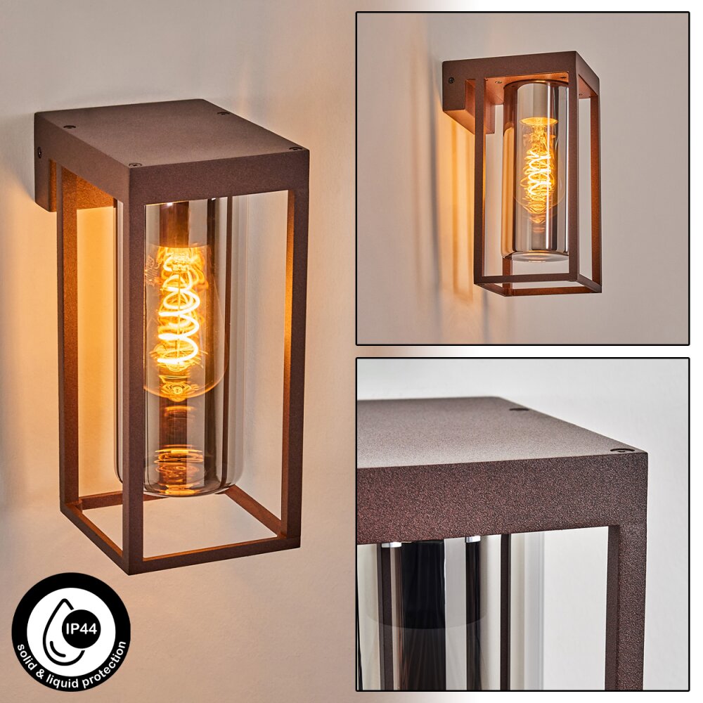 Lagarelhos Wandlamp voor buiten Roest, 1-licht main product photo