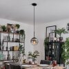 Gastor Hanglamp, Kogellampje Duidelijk, Rookkleurig, 1-licht