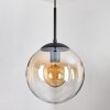 Gastor Hanglamp, Kogellampje 25 cm Amber, Duidelijk, 1-licht