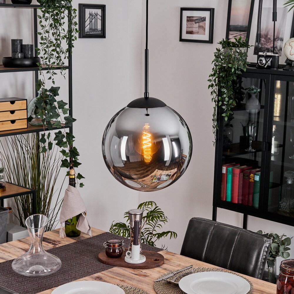 Gastor Hanglamp, Kogellampje 30 cm Rookkleurig, 1-licht main product photo