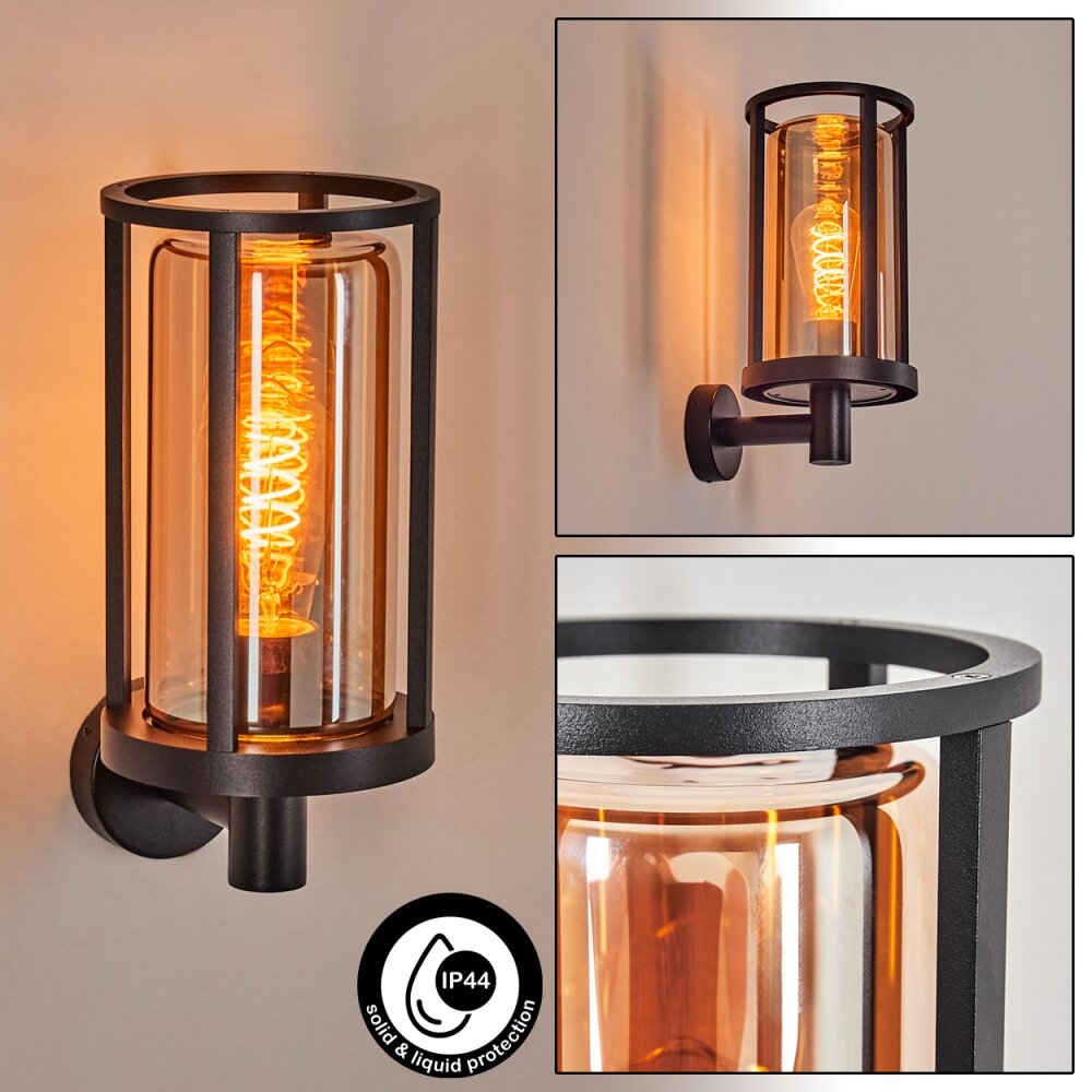 Martinha Wandlamp voor buiten Zwart, 1-licht main product photo