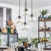 Koyoto Hanglamp, Kogellampje 35 cm Duidelijk, 4-lichts