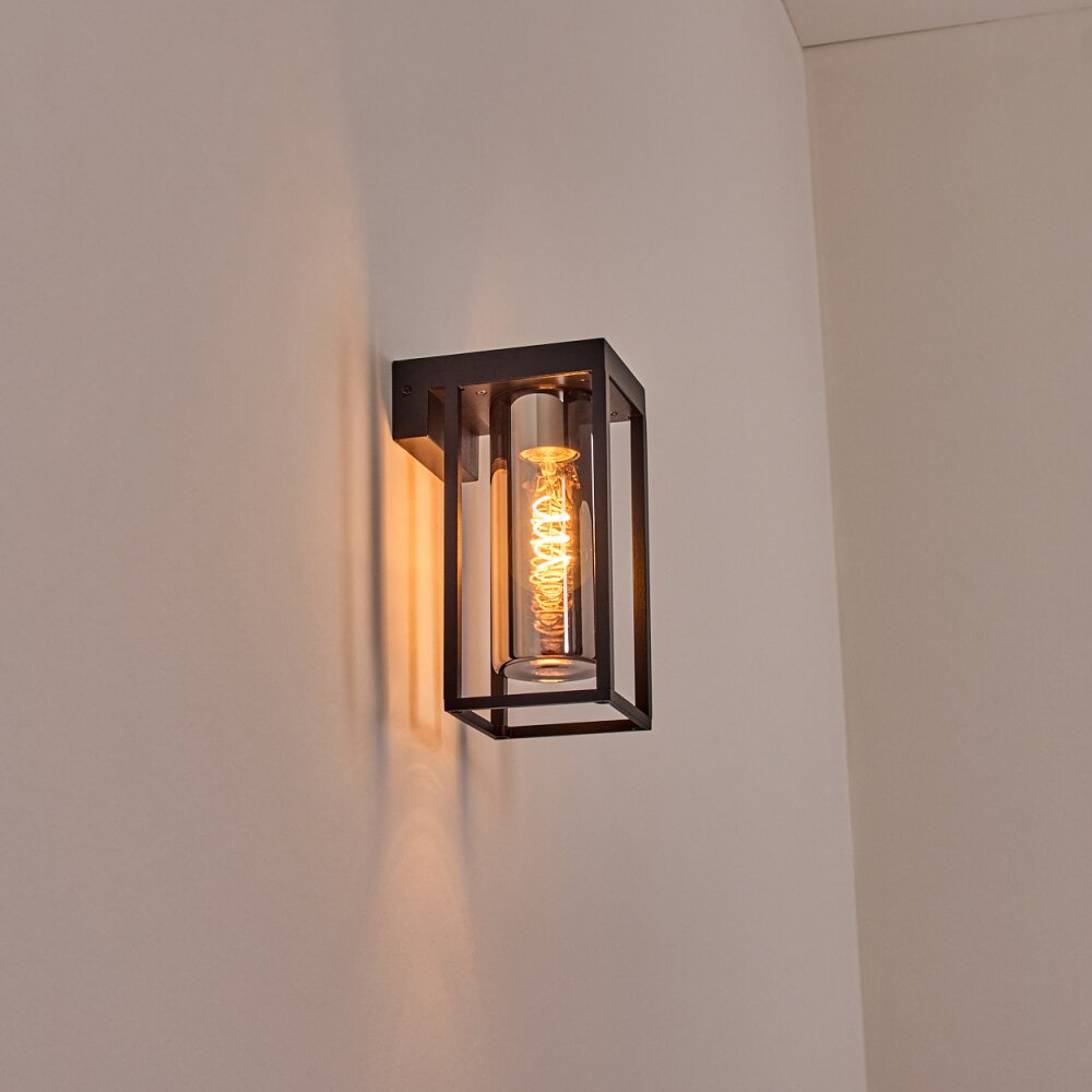 Lagarelhos Buitenlicht, Wandlamp voor buiten Zwart, 1-licht