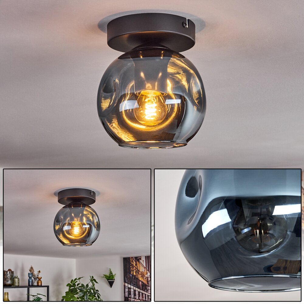 Ripoll Plafondlamp, Plafondspot Blauw, 1-licht main product photo