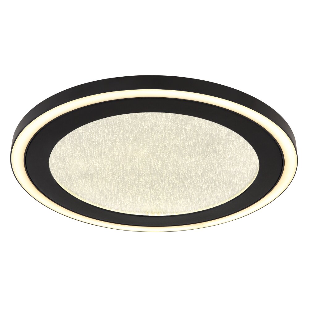 Globo DAVIES Plafondlamp LED Zwart, 1-licht main product photo