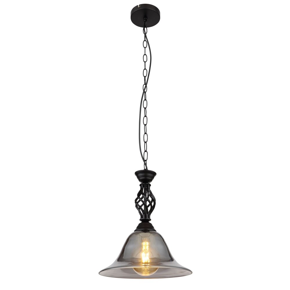 Globo GONNY Hanglamp Zwart, 1-licht