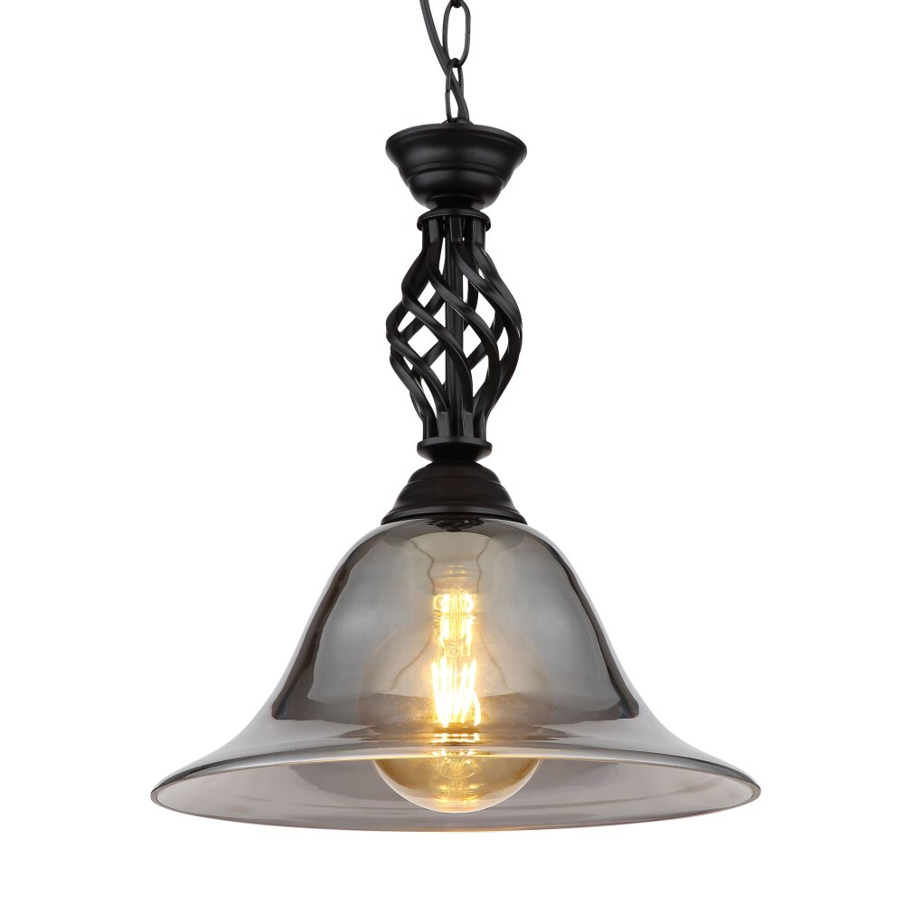 Globo GONNY Hanglamp Zwart, 1-licht