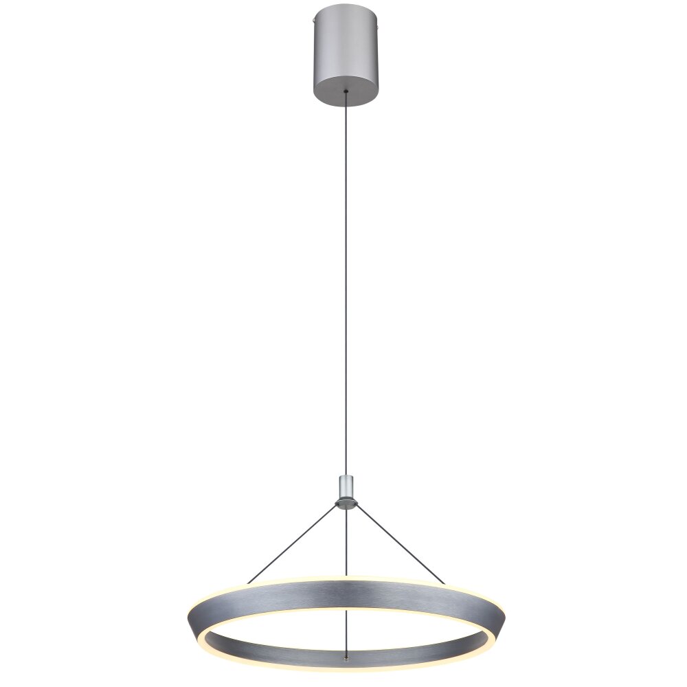 Globo FERRA Hanglamp LED Grijs, 1-licht main product photo