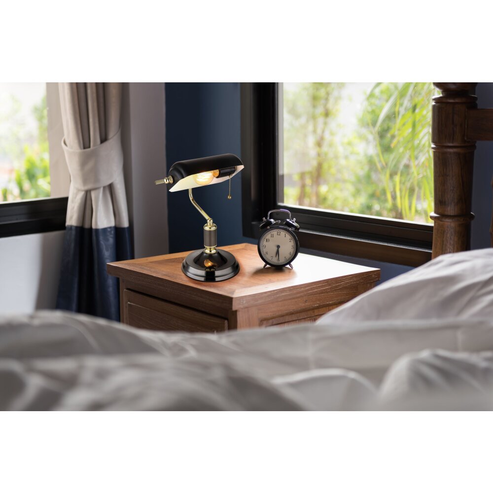 Globo ANTIQUE bankierslamp, Tafellamp main product photo