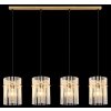 Globo Gorley Hanglamp Goud, 4-lichts