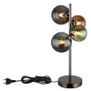 Globo Riha Tafellamp Grijs, 4-lichts