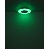 Globo Alva Plafondventilator met verlichting LED Wit, 1-licht, Afstandsbediening, Kleurwisselaar