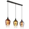 Globo Lavus Hanglamp Zwart, 3-lichts Globo Lavus Hanglamp Zwart, 3-lichts