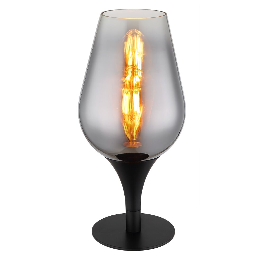 Globo Lavus Tafellamp Zwart, 1-licht main product photo