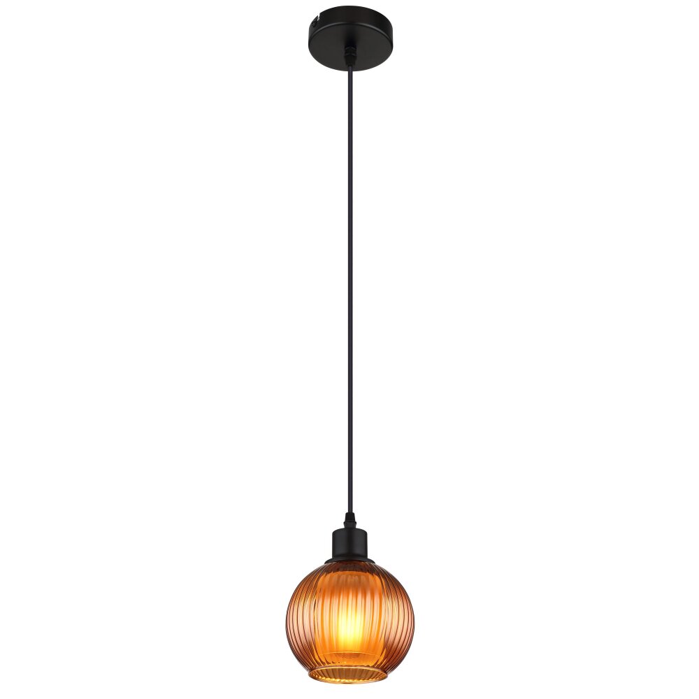 Globo Zumba Hanglamp Zwart, 1-licht main product photo