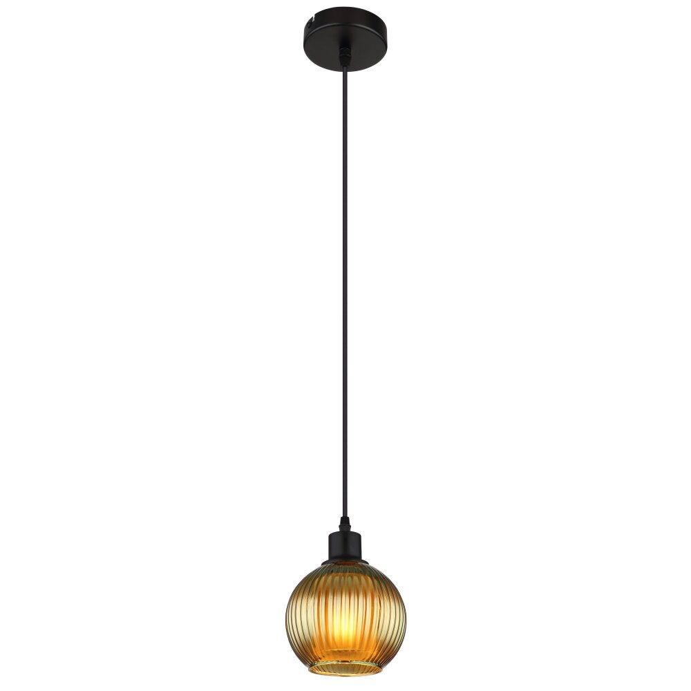 Globo Zumba Hanglamp Zwart, 1-licht main product photo