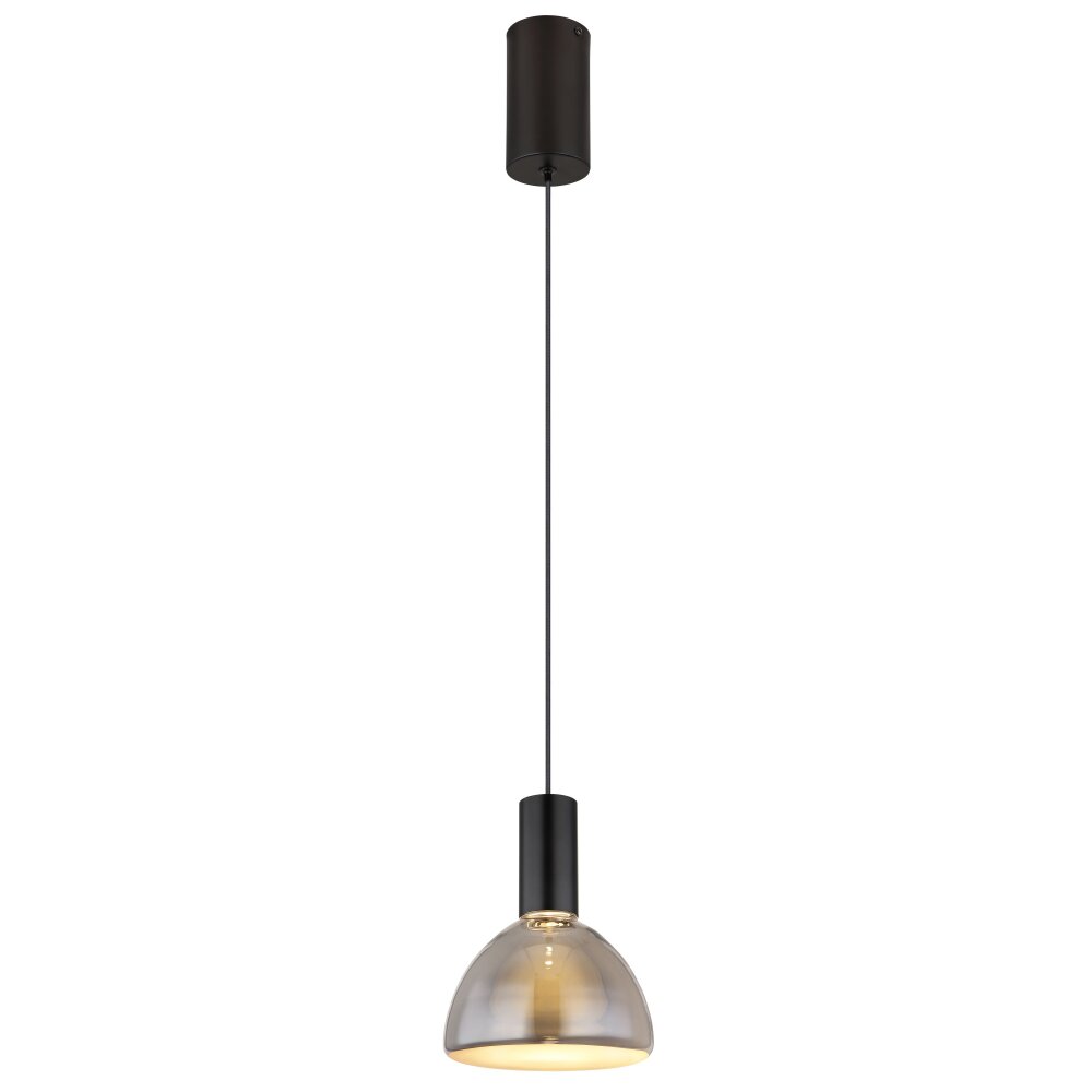 Globo Labora Hanglamp LED Zwart, 1-licht main product photo